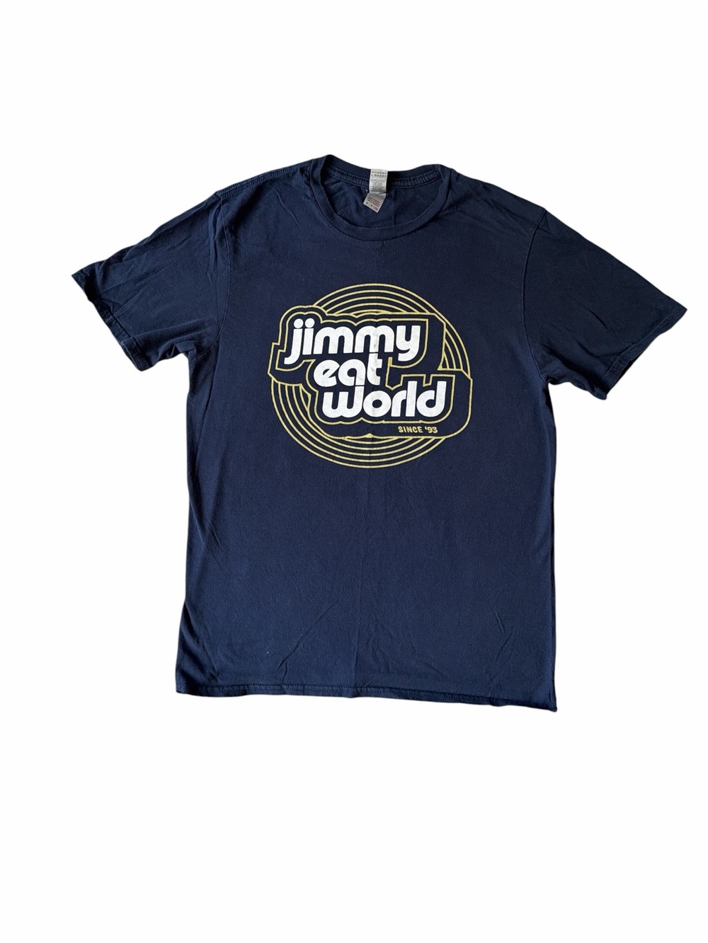 Jimmy Eat World Navy Graphic Band Tee